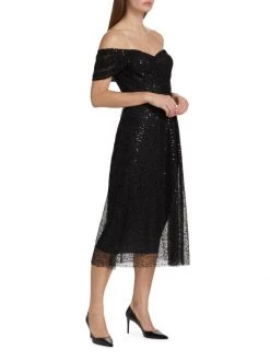 Teri Jon By Rickie Freeman Sequin Mesh Midi-Dress -Rickie Freeman Sales 2022 unnamed file 465