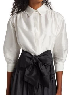 Teri Jon By Rickie Freeman Two-Tone Bow Shirt Dress 14 Teri Jon By Rickie Freeman Two-Tone Bow Shirt Dress -Rickie Freeman Sales 2022 unnamed file 47