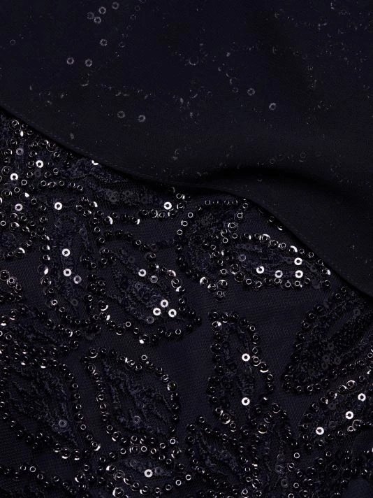 Teri Jon By Rickie Freeman Capelet Gown 9 Teri Jon By Rickie Freeman Capelet Gown - Image 7