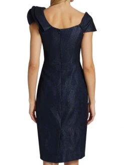 Teri Jon By Rickie Freeman Glitter-Embellished A-Line Dress -Rickie Freeman Sales 2022 unnamed file 487