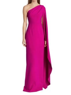 Teri Jon By Rickie Freeman One-Shoulder Crepe Gown 11 Teri Jon By Rickie Freeman One-Shoulder Crepe Gown -Rickie Freeman Sales 2022 unnamed file 492