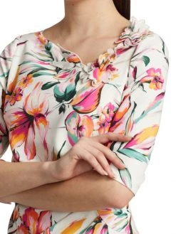 Teri Jon By Rickie Freeman Scuba Floral Print Dress -Rickie Freeman Sales 2022 unnamed file 502