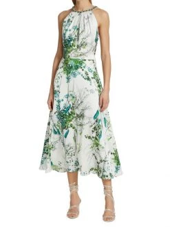 Teri Jon By Rickie Freeman Embellished Halter Midi-Dress -Rickie Freeman Sales 2022 unnamed file 506