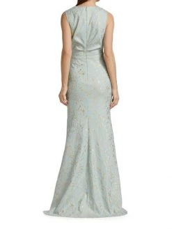 Teri Jon By Rickie Freeman Metallic Jacquard Cut-Out Trumpet Gown -Rickie Freeman Sales 2022 unnamed file 529