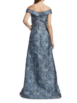 Teri Jon By Rickie Freeman Off-The-Shoulder Jacquard Gown 13 Teri Jon By Rickie Freeman Off-The-Shoulder Jacquard Gown -Rickie Freeman Sales 2022 unnamed file 536