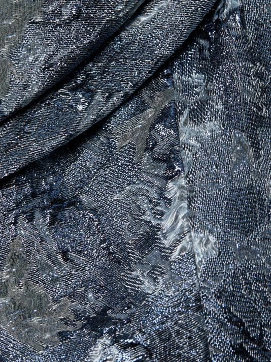 Teri Jon By Rickie Freeman Off-The-Shoulder Jacquard Gown 9 Teri Jon By Rickie Freeman Off-The-Shoulder Jacquard Gown - Image 7