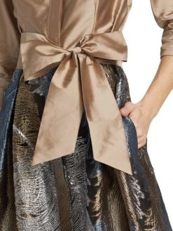 Teri Jon By Rickie Freeman Two-Tone Jacquard Gown -Rickie Freeman Sales 2022 unnamed file 593