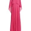 Teri Jon By Rickie Freeman Drape-Sleeve Gown -Rickie Freeman Sales 2022 unnamed file 599