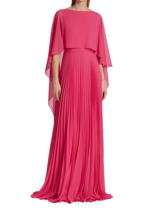 Teri Jon By Rickie Freeman Drape-Sleeve Gown 4 Teri Jon By Rickie Freeman Drape-Sleeve Gown - Image 2