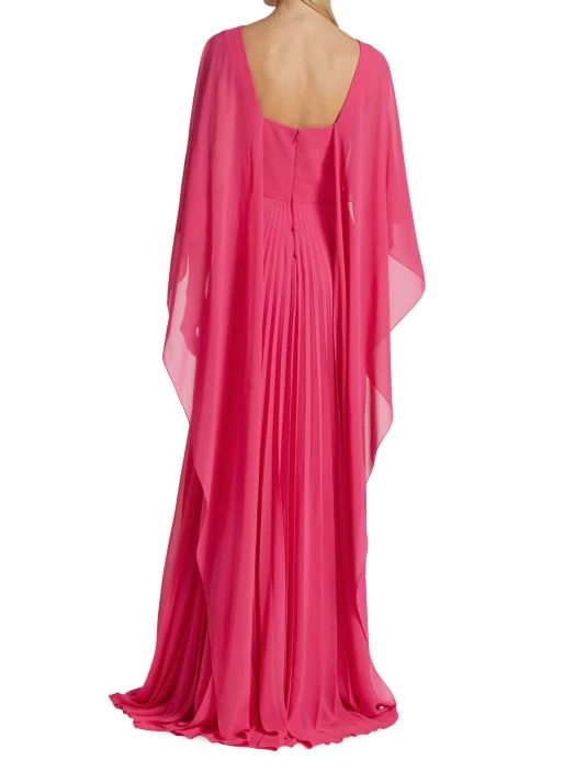 Teri Jon By Rickie Freeman Drape-Sleeve Gown 7 Teri Jon By Rickie Freeman Drape-Sleeve Gown - Image 5