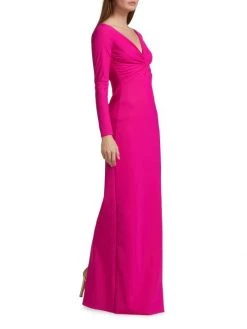 Teri Jon By Rickie Freeman Scuba Long-Sleeve Gown -Rickie Freeman Sales 2022 unnamed file 609