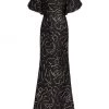 Teri Jon By Rickie Freeman Metallic Jacquard Off-The-Shoulder Gown -Rickie Freeman Sales 2022 unnamed file 62