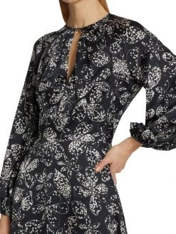 Teri Jon By Rickie Freeman Floral Ruffled-Hem Midi Dress -Rickie Freeman Sales 2022 unnamed file 632