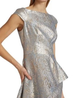 Teri Jon By Rickie Freeman Metallic Jacquard Gown -Rickie Freeman Sales 2022 unnamed file 653