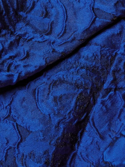 Teri Jon By Rickie Freeman Floral Lace Asymmetric Gown 9 Teri Jon By Rickie Freeman Floral Lace Asymmetric Gown - Image 7