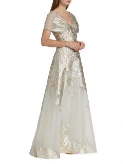 Teri Jon By Rickie Freeman Metallic Jacquard Ball Gown 12 Teri Jon By Rickie Freeman Metallic Jacquard Ball Gown -Rickie Freeman Sales 2022 unnamed file 686