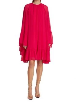 Teri Jon By Rickie Freeman Chiffon Cape Dress -Rickie Freeman Sales 2022 unnamed file 717