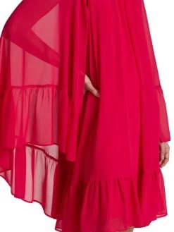 Teri Jon By Rickie Freeman Chiffon Cape Dress -Rickie Freeman Sales 2022 unnamed file 720