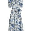 Teri Jon By Rickie Freeman Belted Floral Cotton Cocktail Dress -Rickie Freeman Sales 2022 unnamed file 736