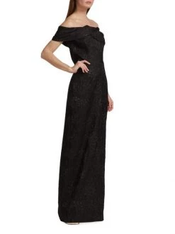 Teri Jon By Rickie Freeman Jacquard Column Gown -Rickie Freeman Sales 2022 unnamed file 753