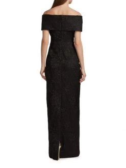 Teri Jon By Rickie Freeman Jacquard Column Gown -Rickie Freeman Sales 2022 unnamed file 754