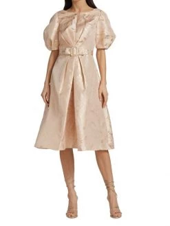 Teri Jon By Rickie Freeman Jacquard A-Line Dress -Rickie Freeman Sales 2022 unnamed file 766