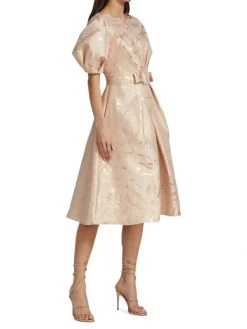 Teri Jon By Rickie Freeman Jacquard A-Line Dress -Rickie Freeman Sales 2022 unnamed file 767