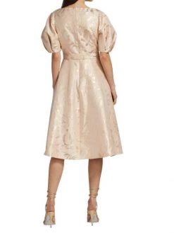 Teri Jon By Rickie Freeman Jacquard A-Line Dress -Rickie Freeman Sales 2022 unnamed file 768