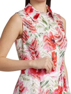 Teri Jon By Rickie Freeman Eyelet Belted Cocktail Dress -Rickie Freeman Sales 2022 unnamed file 776