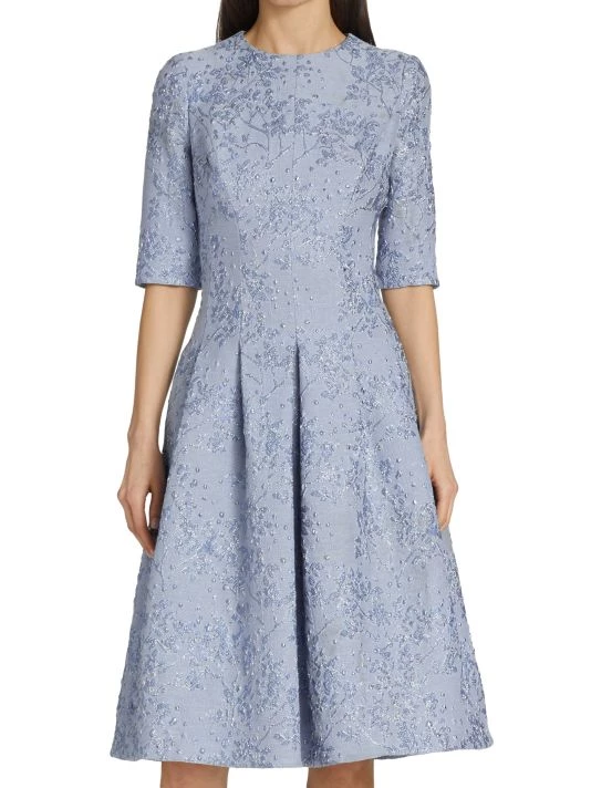 Teri Jon By Rickie Freeman Fit-&-Flare Dress 5 Teri Jon By Rickie Freeman Fit-&-Flare Dress - Image 3