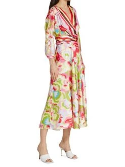 Teri Jon By Rickie Freeman Floral V-Neck Cocktail Dress 12 Teri Jon By Rickie Freeman Floral V-Neck Cocktail Dress -Rickie Freeman Sales 2022 unnamed file 795