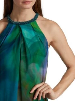 Teri Jon By Rickie Freeman Chiffon Halter Dress -Rickie Freeman Sales 2022 unnamed file 832