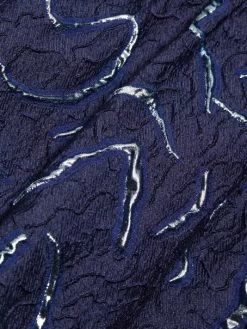 Teri Jon By Rickie Freeman Metallic Jacquard High-Neck Midi-Dress -Rickie Freeman Sales 2022 unnamed file 840