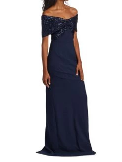 Teri Jon By Rickie Freeman Embellished Crepe Column Gown -Rickie Freeman Sales 2022 unnamed file 90