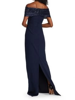 Teri Jon By Rickie Freeman Embellished Crepe Column Gown -Rickie Freeman Sales 2022 unnamed file 91