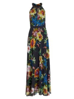 Rickie Freeman Sales 2022 14 Teri Jon By Rickie Freeman Bead-Embellished Floral Gown