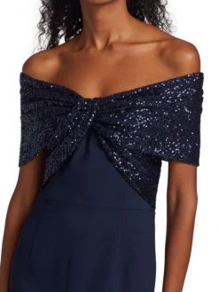 Teri Jon By Rickie Freeman Embellished Crepe Column Gown -Rickie Freeman Sales 2022 unnamed file 92