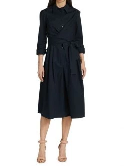 Teri Jon By Rickie Freeman Stretch Cotton Shirtdress -Rickie Freeman Sales 2022 unnamed file 938