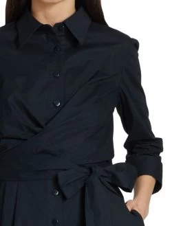 Teri Jon By Rickie Freeman Stretch Cotton Shirtdress -Rickie Freeman Sales 2022 unnamed file 941