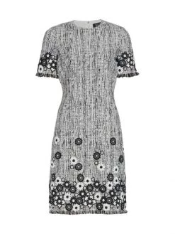 Rickie Freeman Sales 2022 30 Teri Jon By Rickie Freeman Tweed Embroidered Cocktail Dress