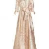Teri Jon By Rickie Freeman Belted Metallic Jacquard Gown -Rickie Freeman Sales 2022 unnamed file 992